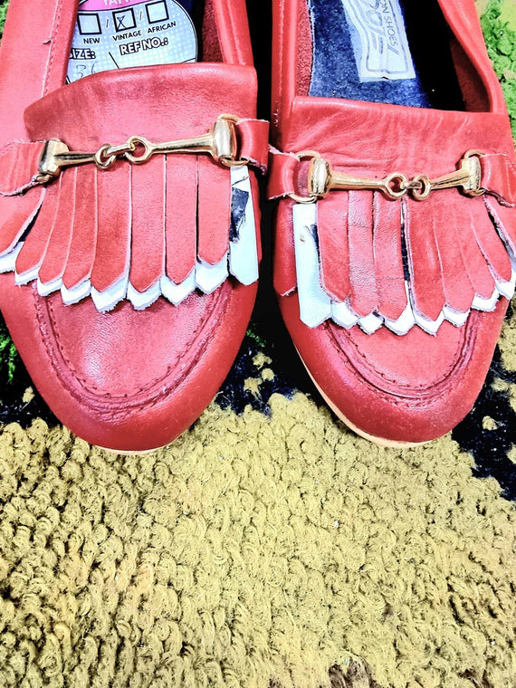 Vintage 1980's Moccasins Shoes