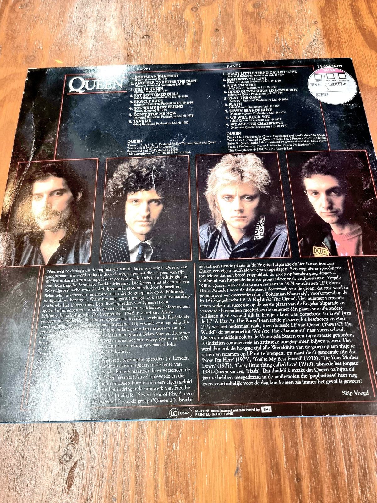 Queen Greatest Hits Vinyl Record