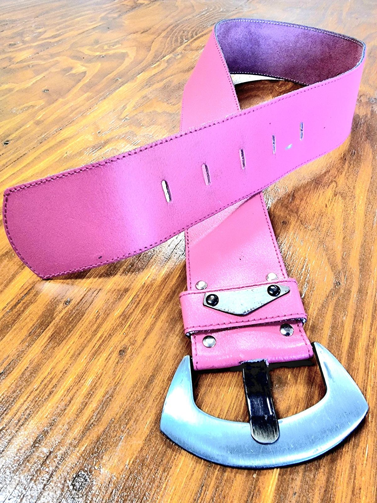 Vintage 80's Leather Belt
