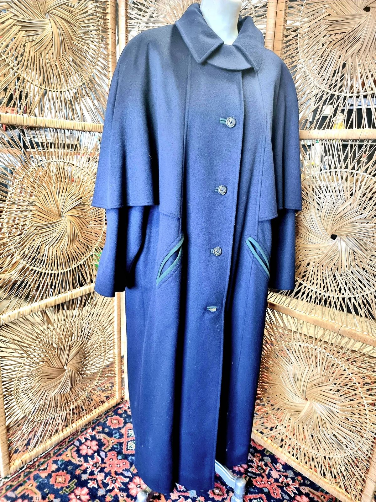 Vintage Lodenfrey Cape Coat