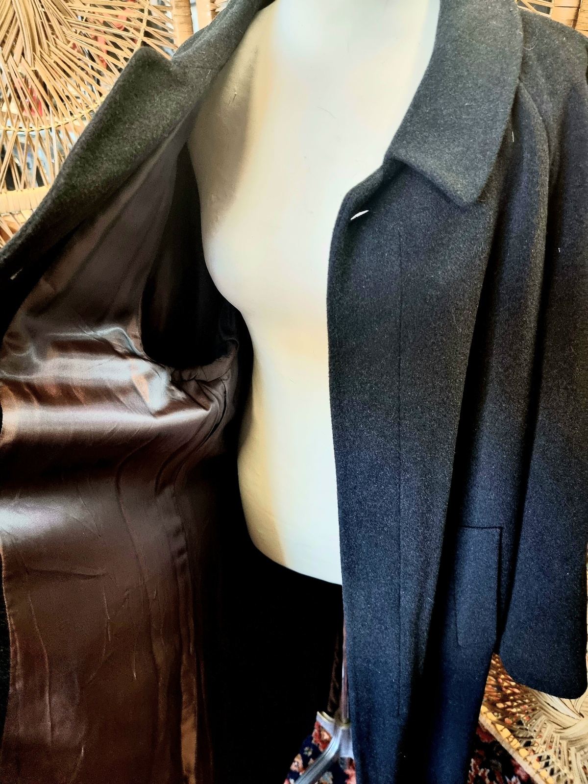 Vintage Bugatti Wool Coat