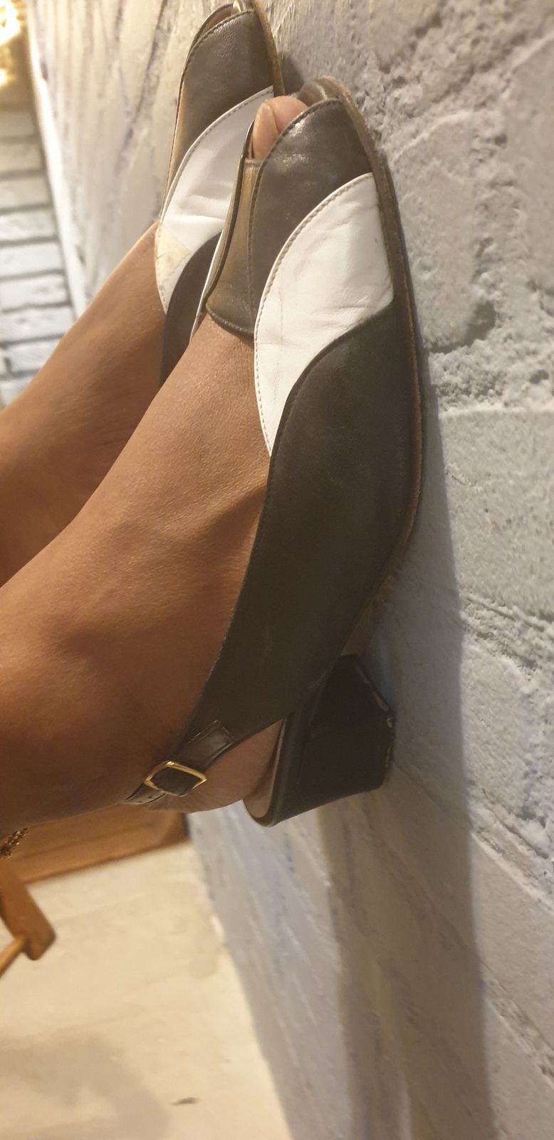 80´s Comfort Slingback Shoes