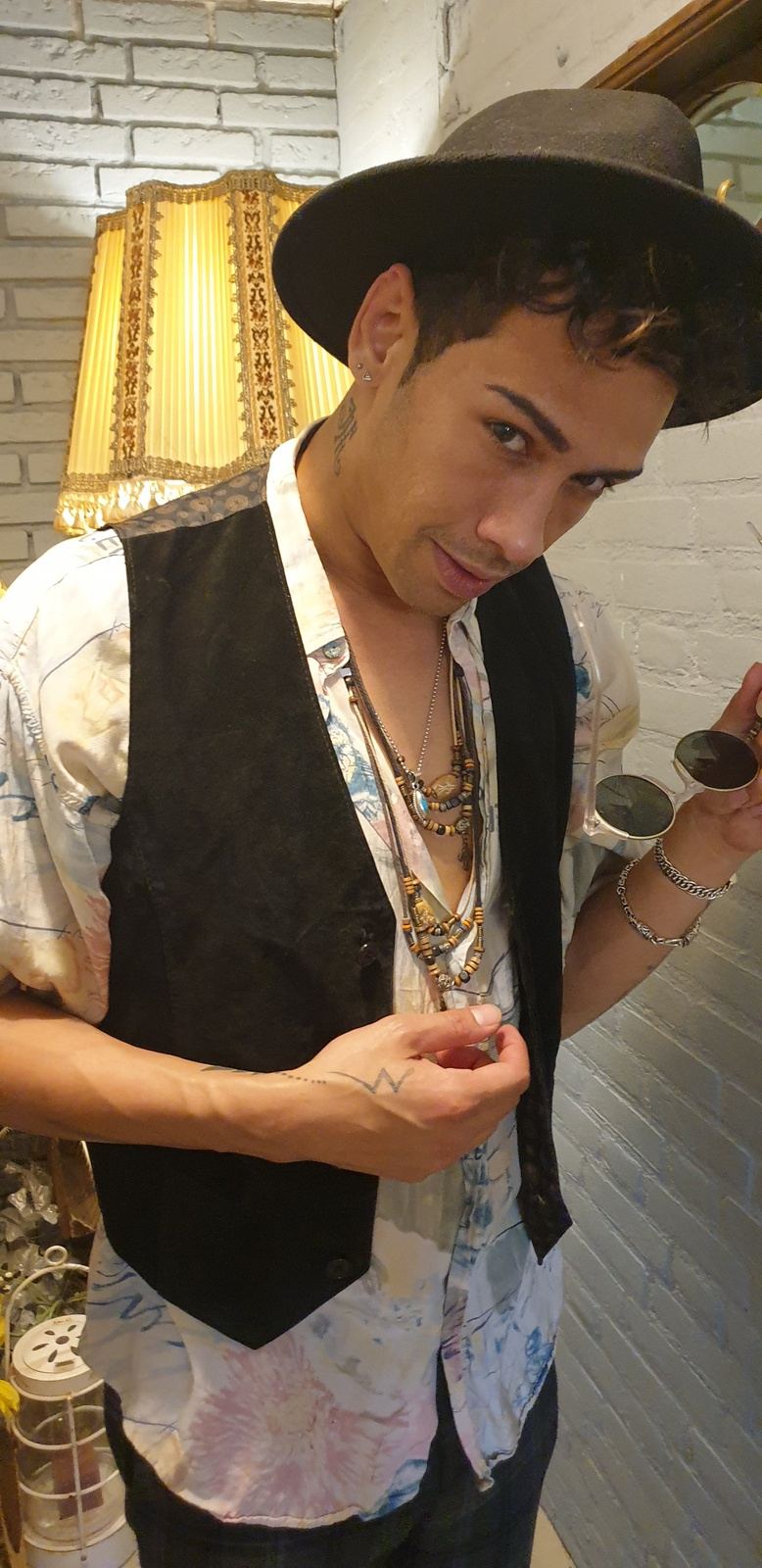 80´s John F.Gee Gillet Waistcoat