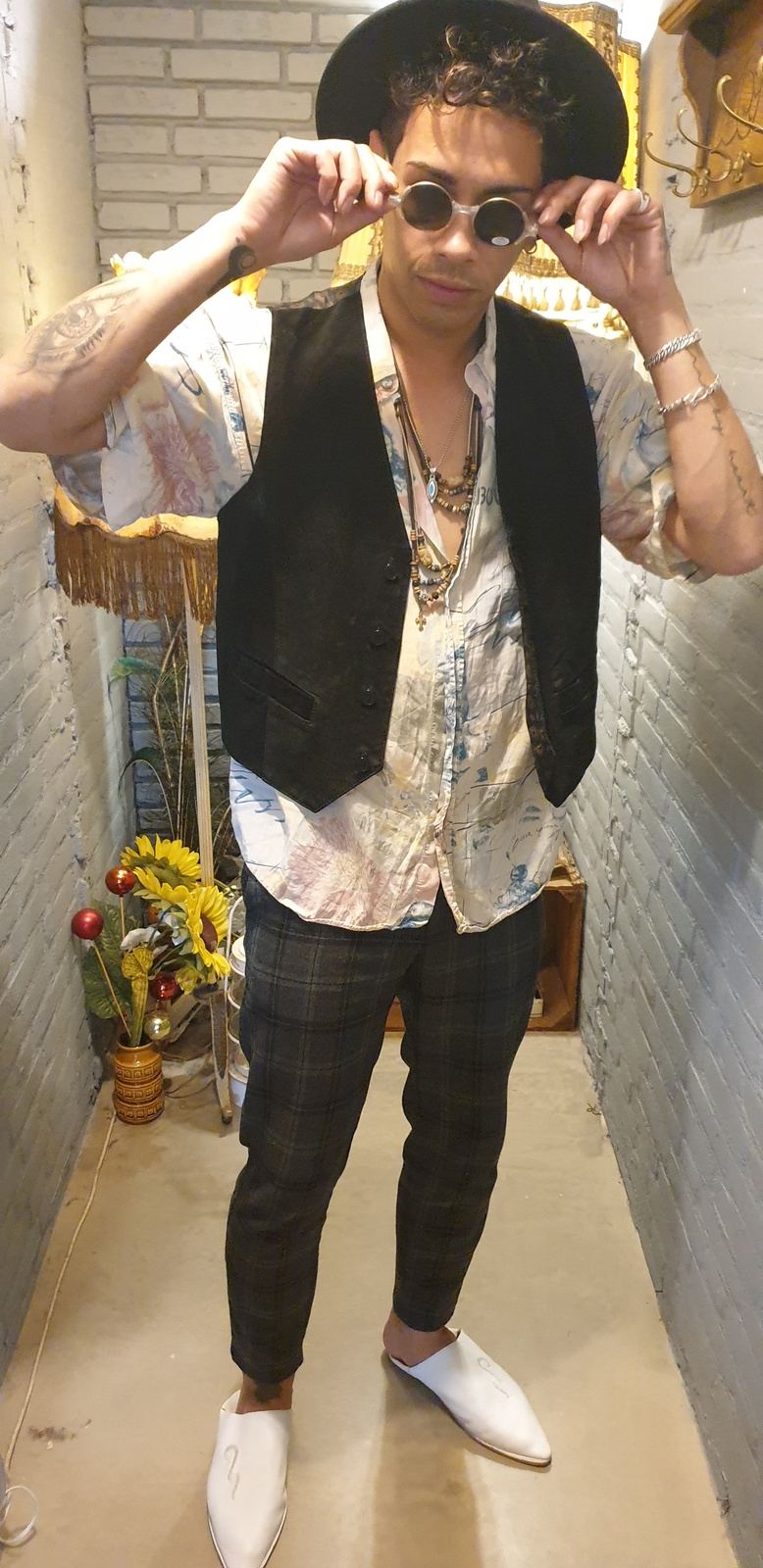 80´s John F.Gee Gillet Waistcoat