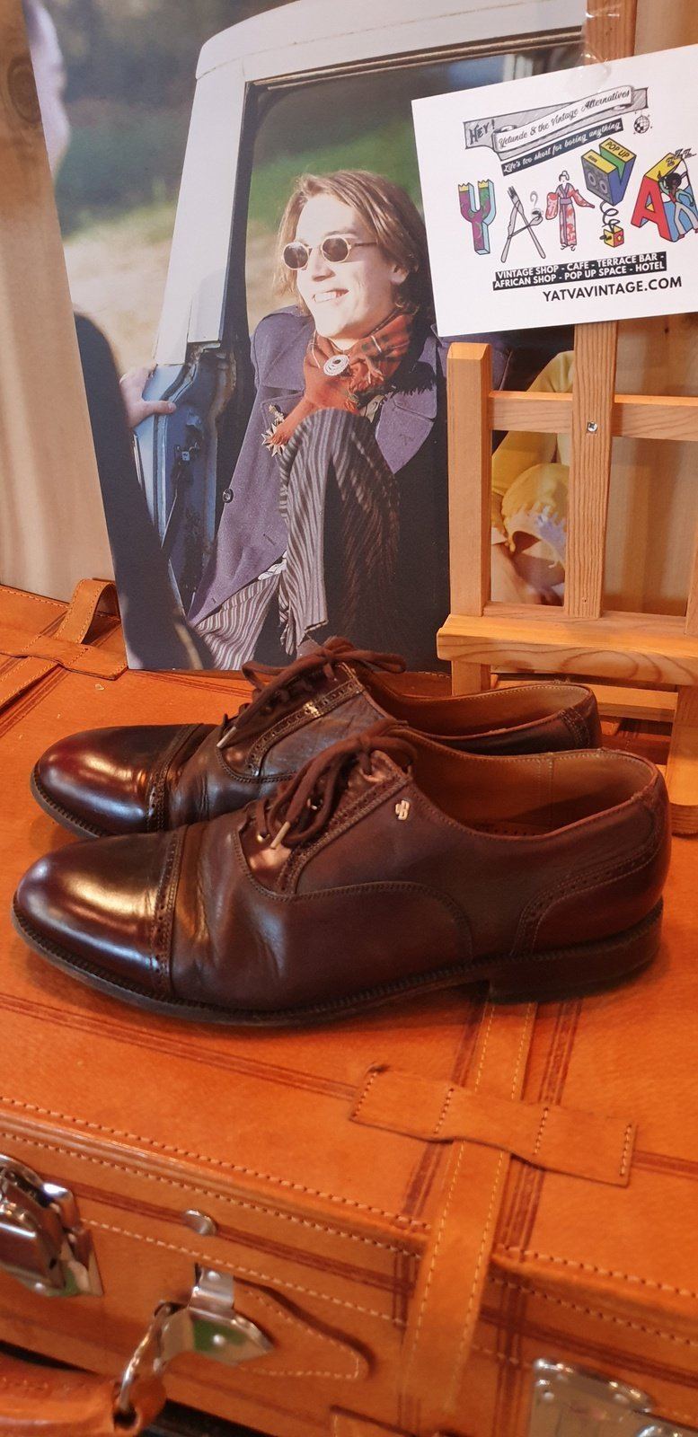 Vintage Van Bommel Brogue Shoes