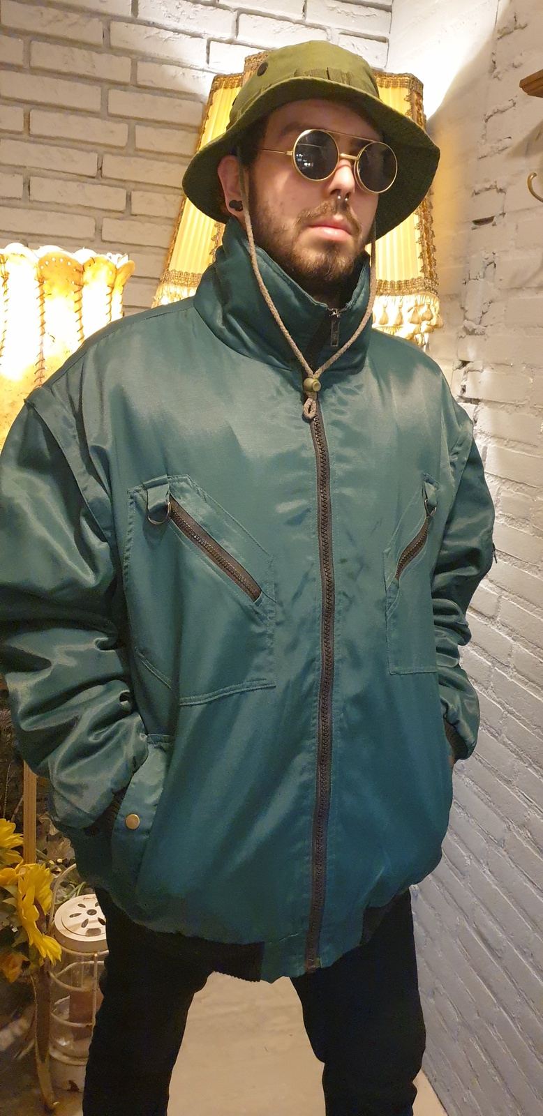 80´s Vlack Beaver Gilet jackets