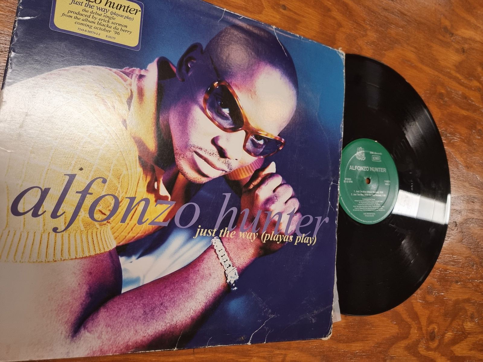 Alfonzo Hunter - Just the way playas play Vinyl Record