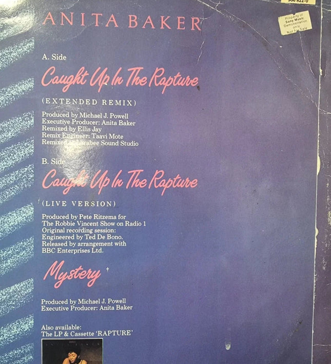 Anita Baker,Caught Up In The Rapture - Yatva