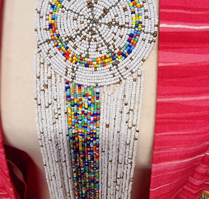 Brand New Bead Chocker Necklace - Yatva