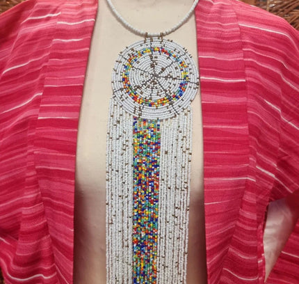 Brand New Bead Chocker Necklace - Yatva