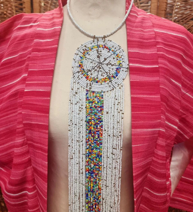 Brand New Bead Chocker Necklace - Yatva