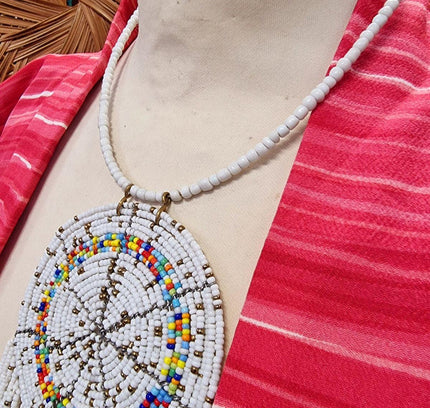 Brand New Bead Chocker Necklace - Yatva