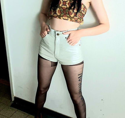 Brand New Leather E - M - Z Biker Shorts - Yatva
