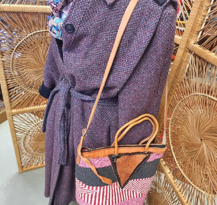 Brand New Wool Woven Shoulder / Hand Bag - Yatva