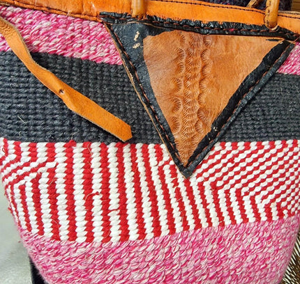 Brand New Wool Woven Shoulder / Hand Bag - Yatva