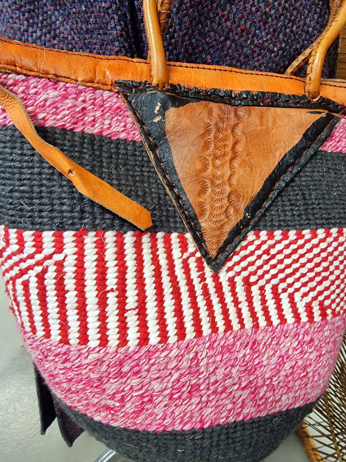 Brand New Wool Woven Shoulder / Hand Bag