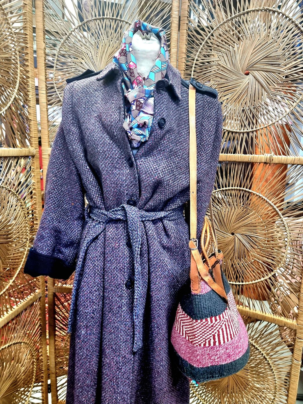 Brand New Wool Woven Shoulder / Hand Bag