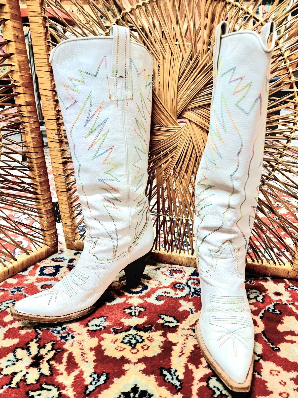 Designer Chloè Cowboy Boots
