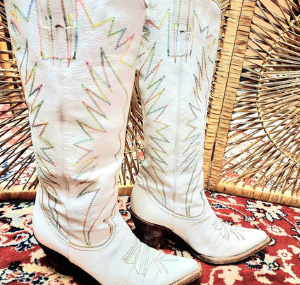 Designer Chloè Cowboy Boots