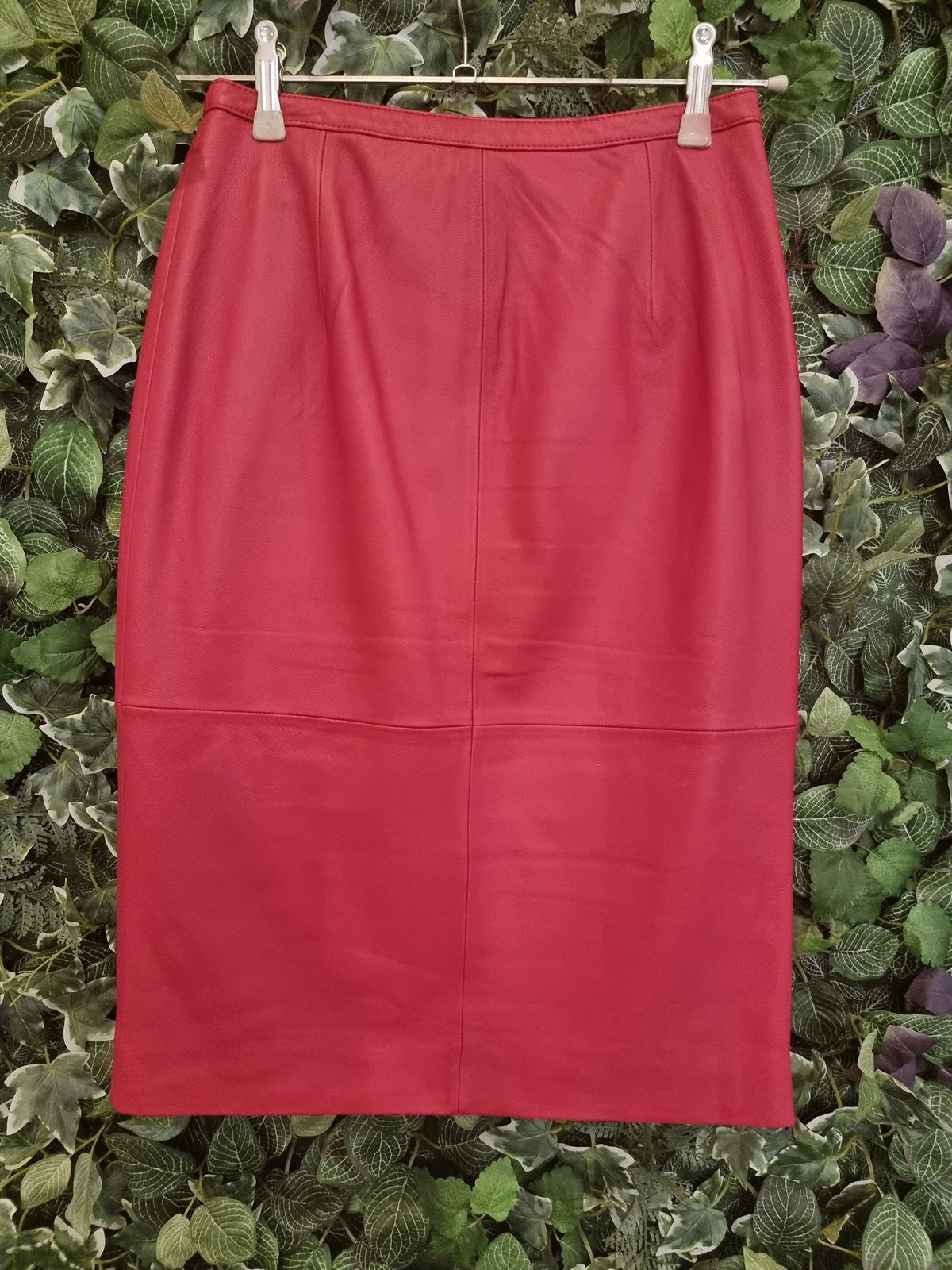 Designer New Rebecca Vallance Leather Skirt
