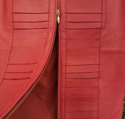 Designer New Rebecca Vallance Leather Skirt - Yatva