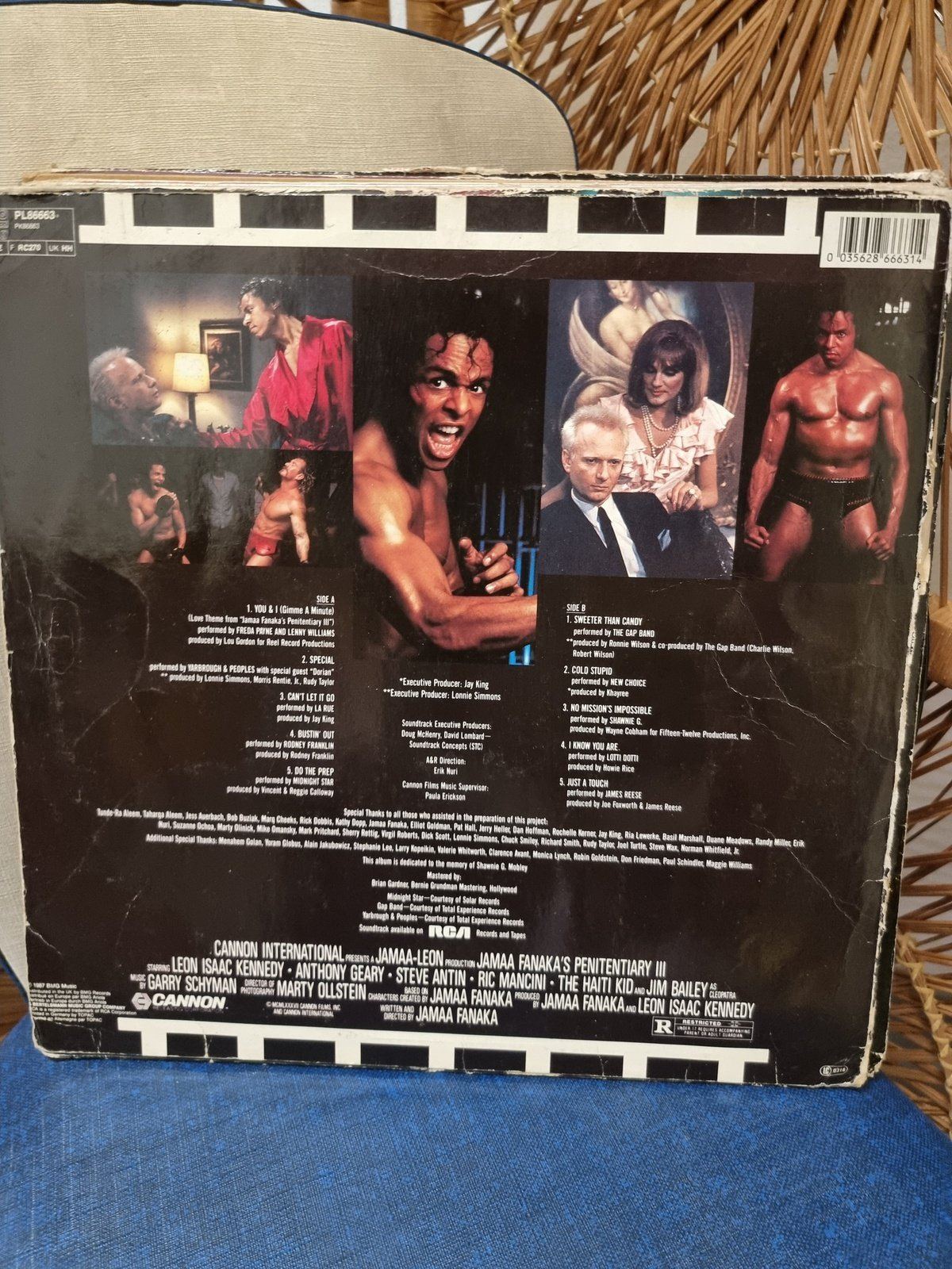 Jamma Fanaka Soundtrack Vinyl Record
