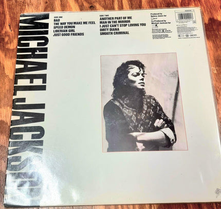 Michael Jackson - Bad Vinyl Record - Yatva