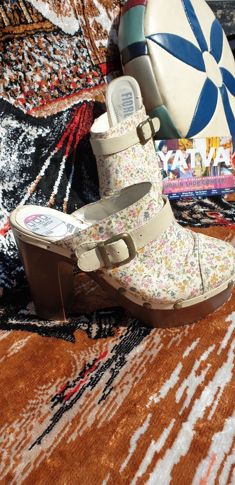 Platform Slip on Shoes by Fiore
