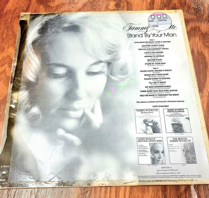 Tammy Wynette – Stand By Your Man Vinyl Record - Yatva