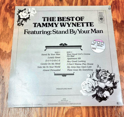 Tammy Wynette – The Best Of Tammy Wynette Vinyl Record - Yatva
