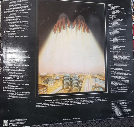 The Brothers Johnson "Light Up The Night" Album LP - 1980 - Yatva