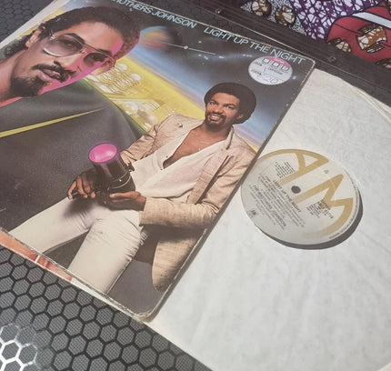 The Brothers Johnson "Light Up The Night" Album LP - 1980 - Yatva