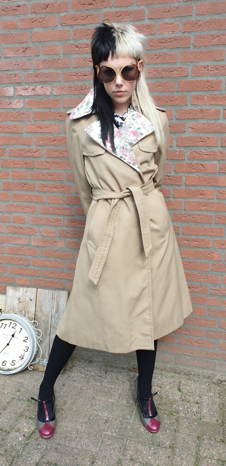 Vintage 1980's Customised Mac Coat