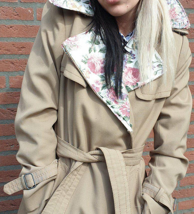 Vintage 1980's Customised Mac Coat - Yatva
