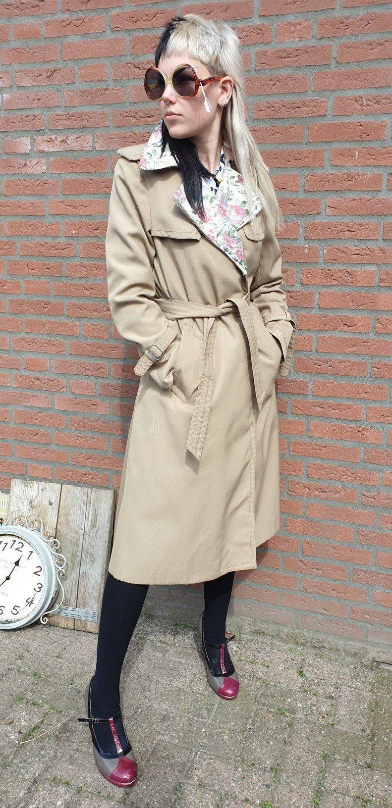 Vintage 1980's Customised Mac Coat