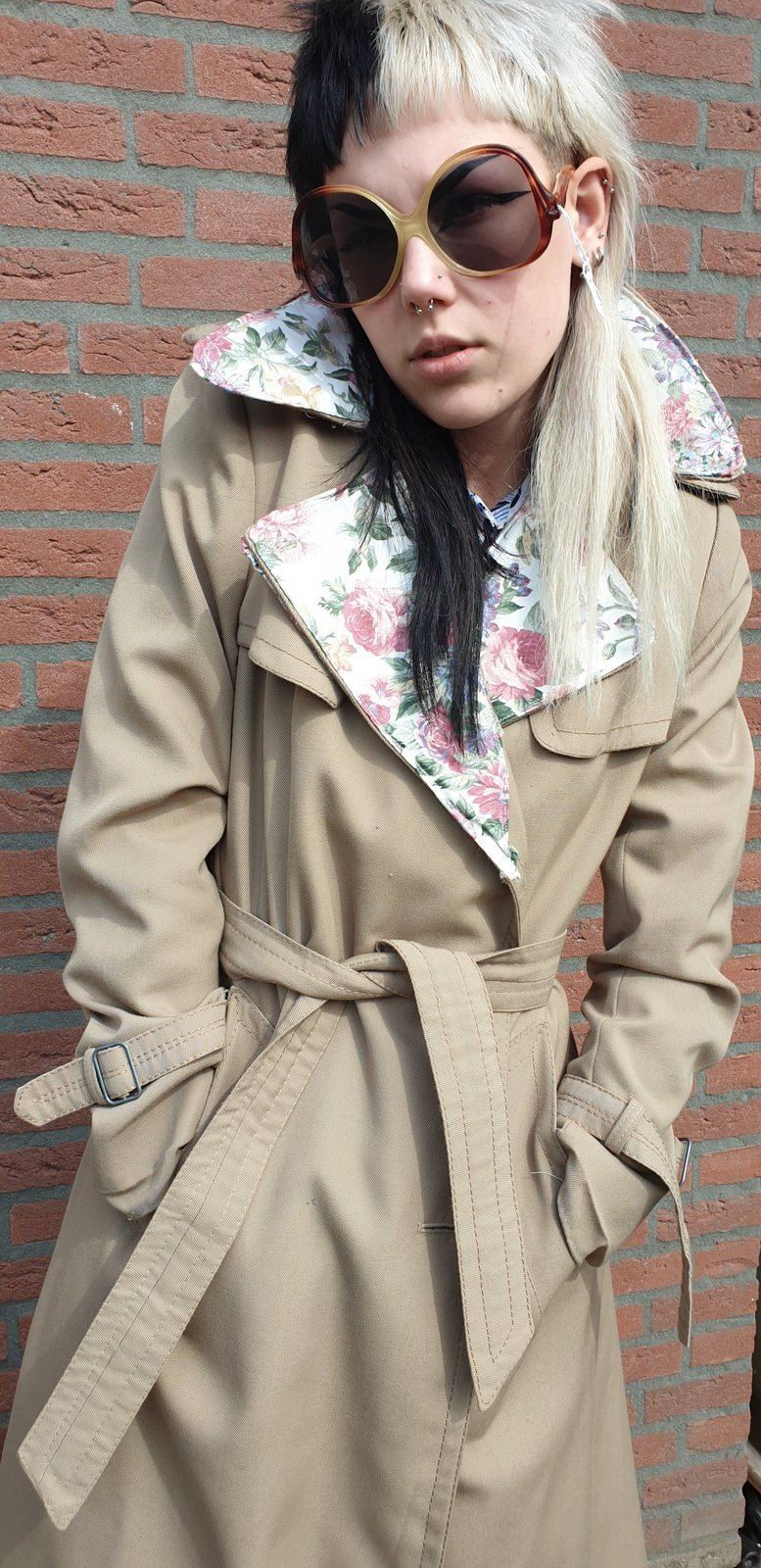 Vintage 1980's Customised Mac Coat