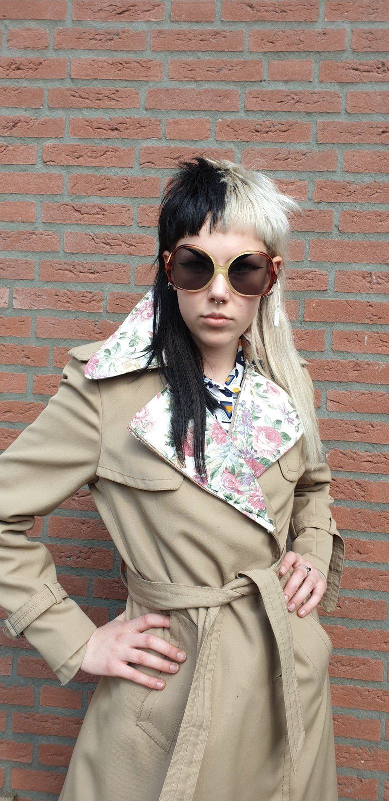 Vintage 1980's Customised Mac Coat