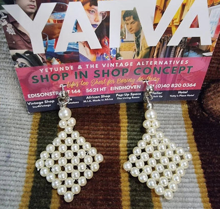 Vintage 1980's Earrings - Yatva