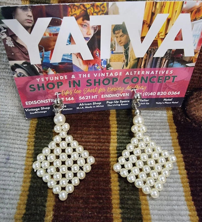 Vintage 1980's Earrings - Yatva