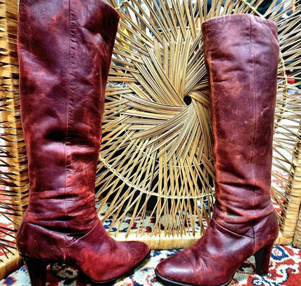 Vintage 1980's Elastomere Boots - Yatva