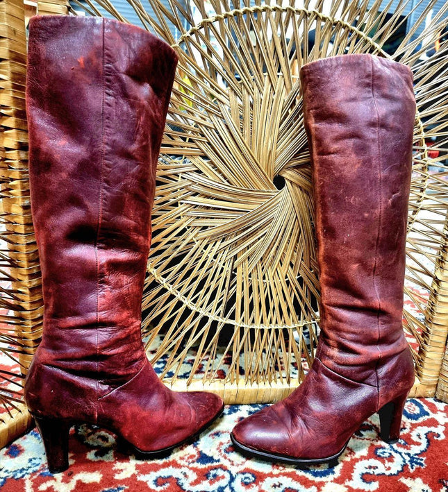 Vintage 1980's Elastomere Boots - Yatva