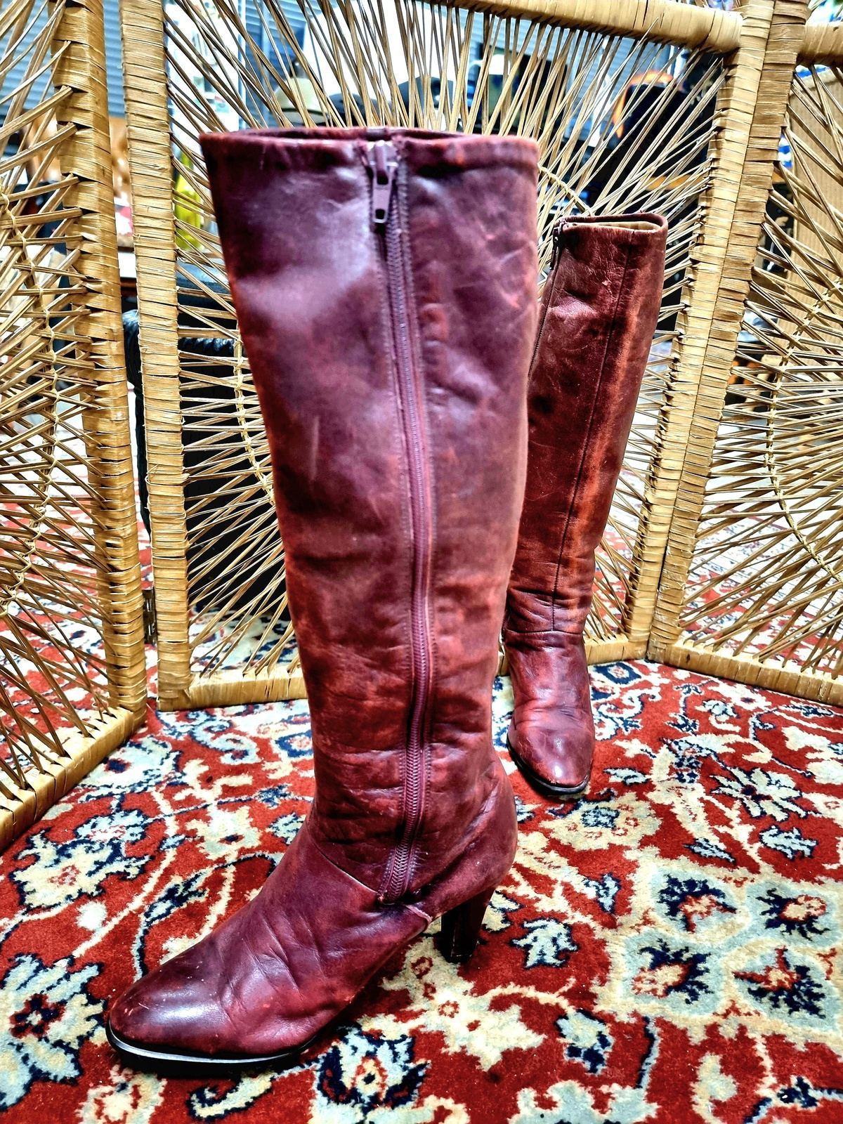 Vintage 1980's Elastomere Boots