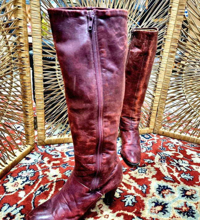 Vintage 1980's Elastomere Boots - Yatva