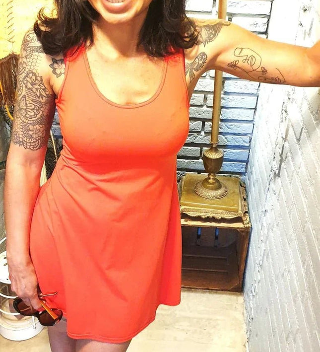 Vintage 1980s Fou X Fillers Paris Skater Dress - Yatva