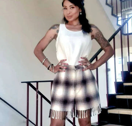Vintage 1980's High Waist Shorts - Yatva