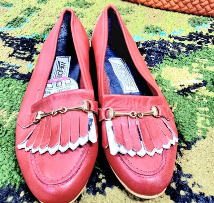 Vintage 1980's Moccasins Shoes - Yatva
