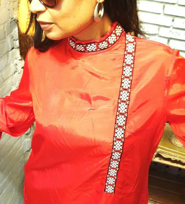 Vintage 1980s Tunic Dress - Yatva