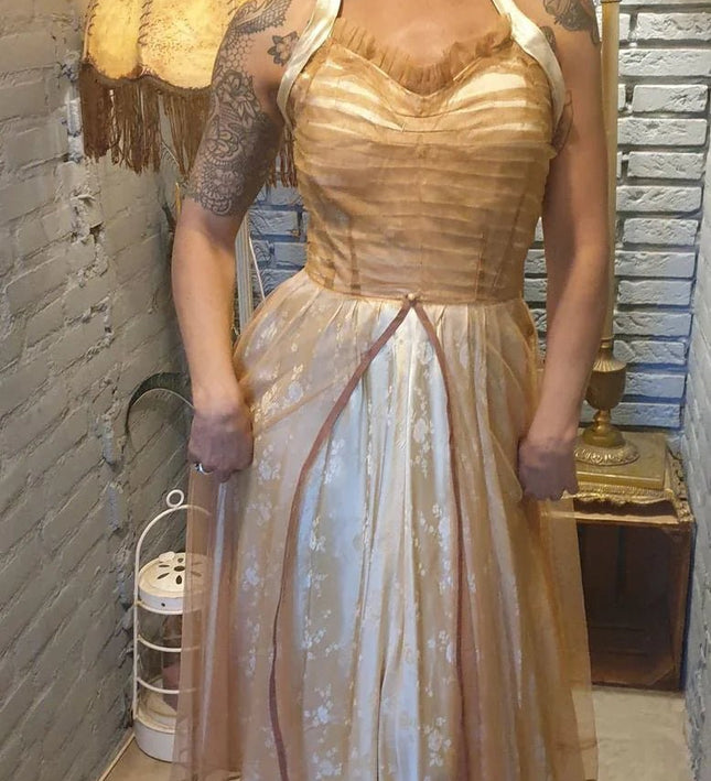 Vintage 40's / 50's Dress - Yatva