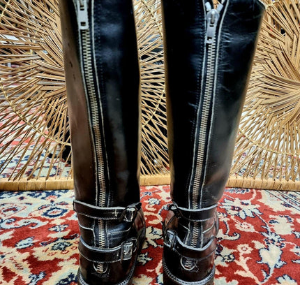 Vintage 50s / 60s Firma Damon Biker Boots - Yatva