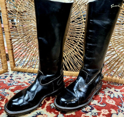 Vintage 50s / 60s Firma Damon Biker Boots - Yatva